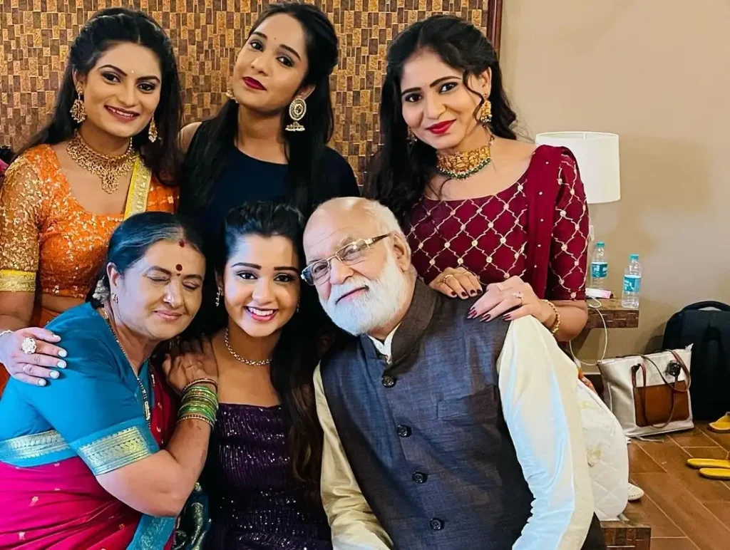 Mouna Guddemane Family