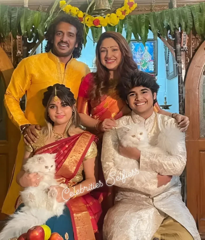 Upendra Rao Family