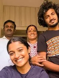 Chaithra J Achar Family