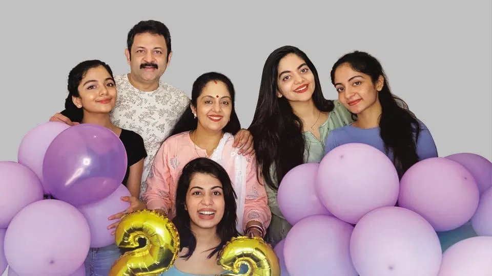 Ishaani Krishna Family