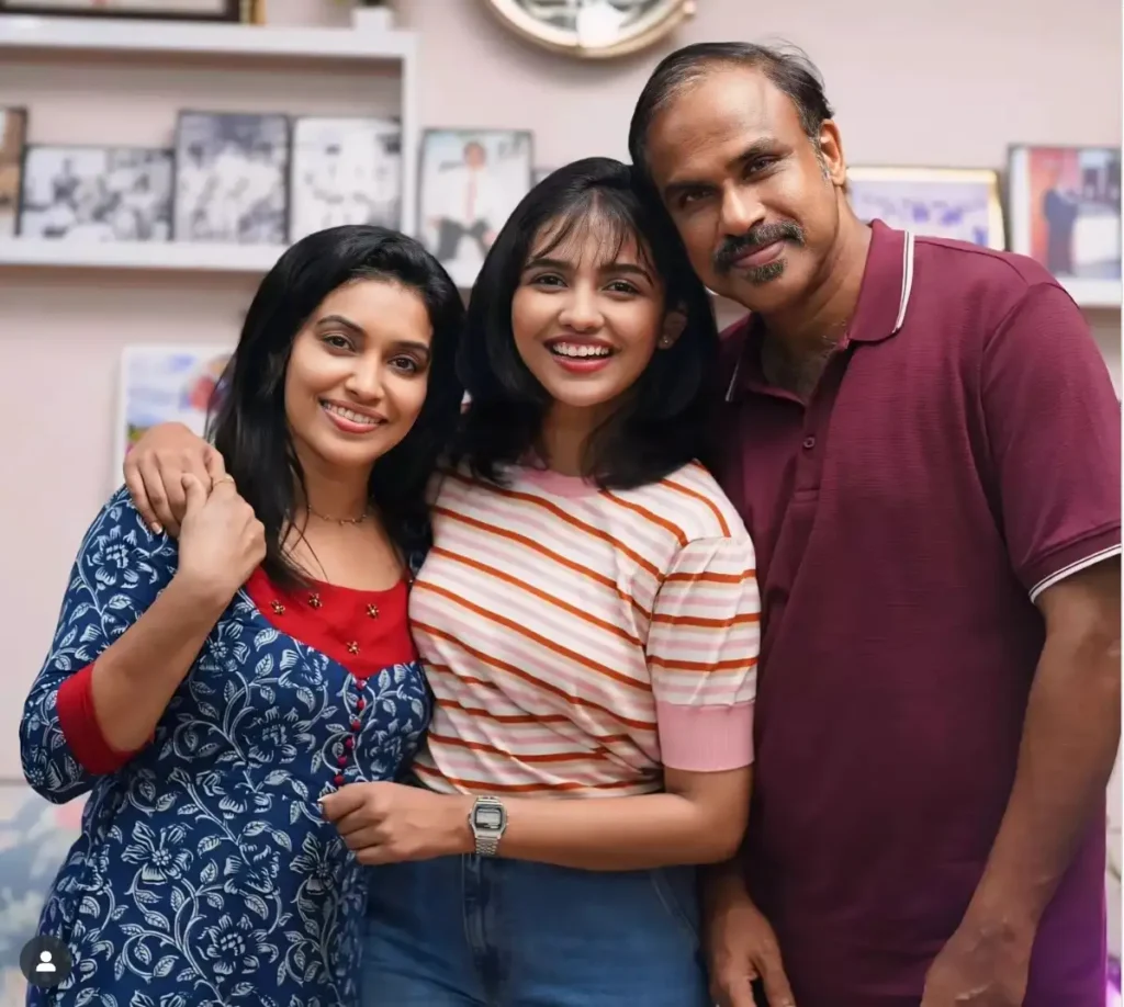 Mamitha Baiju Family