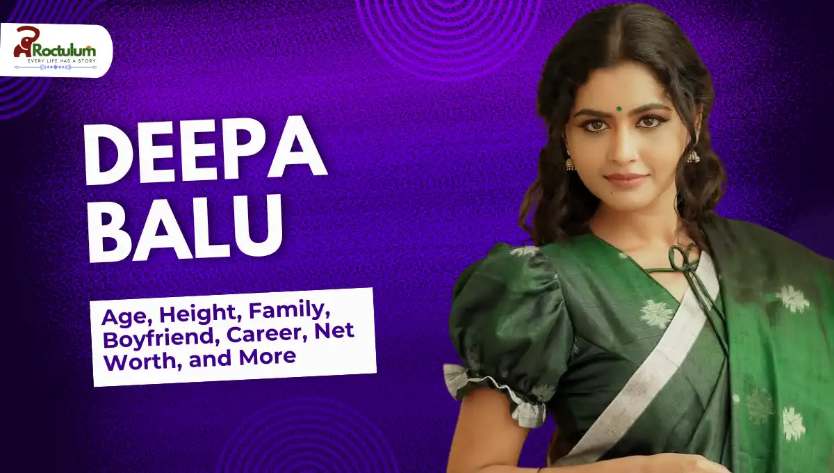 Deepa Balu Age, Height, Family, Relationship, Education, Career, Net Worth, Biography and More