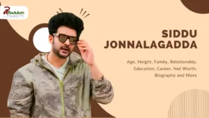 Siddu Jonnalagadda Wife