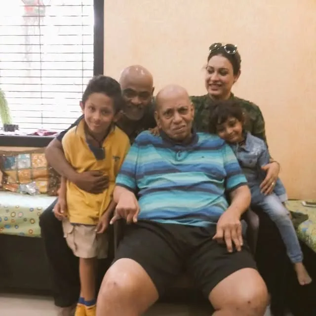 Vinod Kambli Family