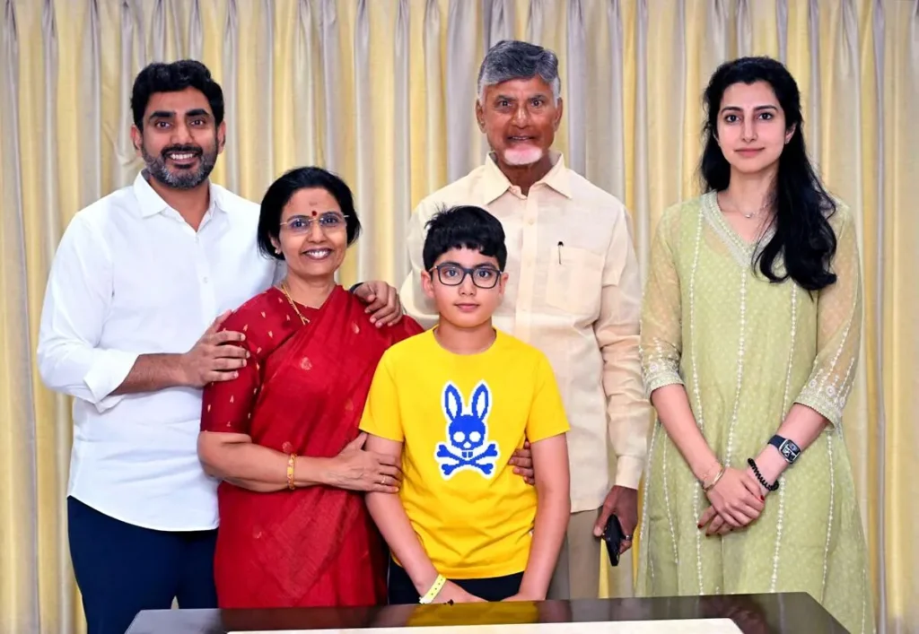 Chandrababu Naidu Family