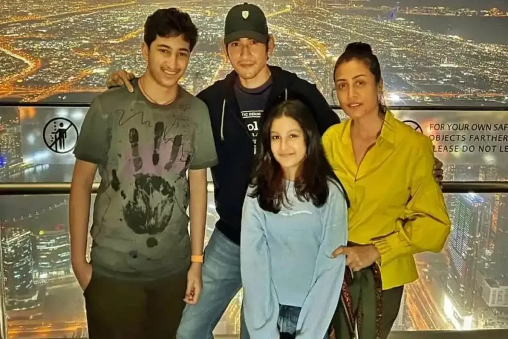 Sitara Ghattamaneni Family